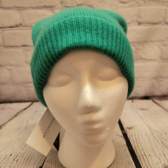 Charter Club 100% Cashmere Cuffed Beanie